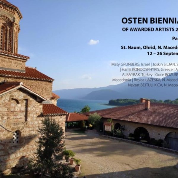 חוויה במקדוניה, מושבת אמנים של גלריית OSTEN, ספטמבר 2019